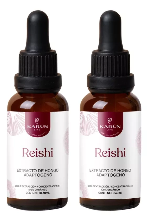 PACK 2 X REISHI HONGO PREMIUM EXTRACTO GOTAS 30ML - 1