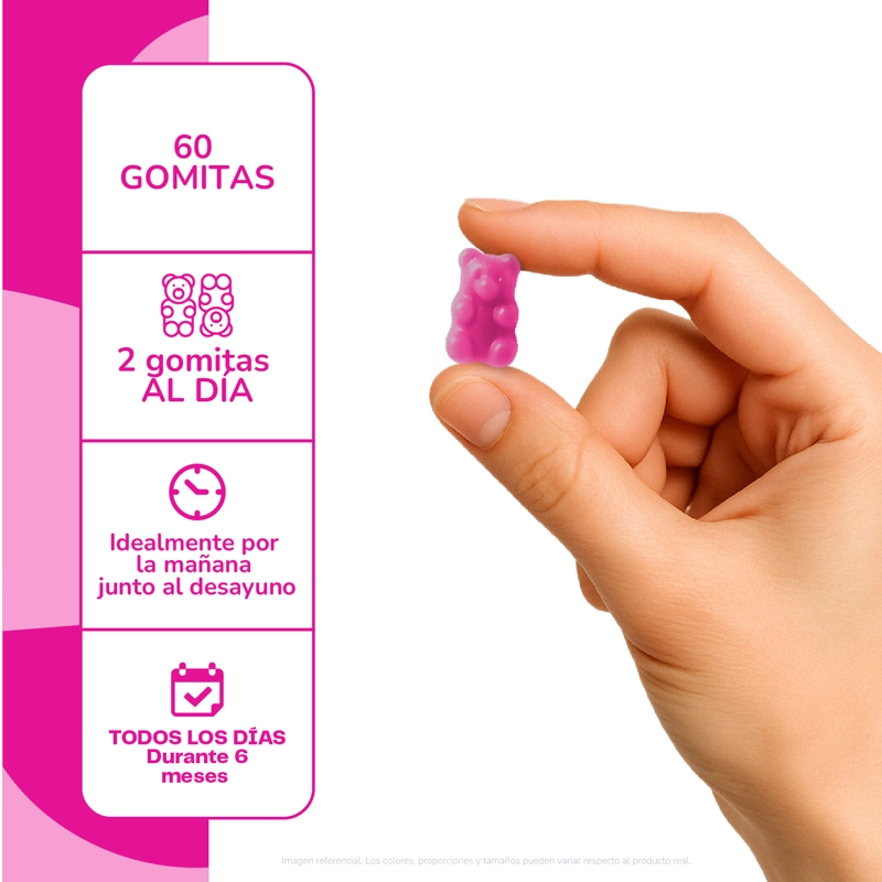 PROBIOTICO + PREBIOTICOS 60 GOMITAS - SALUD DIGESTIVA - 3