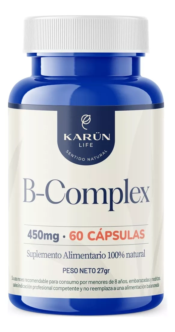 VITAMINAS DEL COMPLEJO B - 60 CAP - B COMPLEX - 1