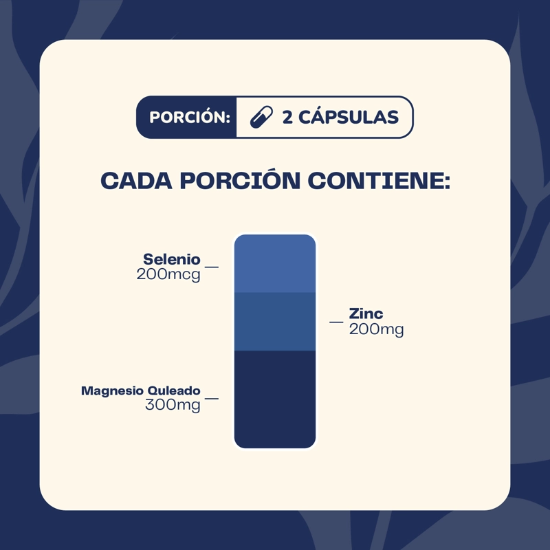 SELENIO + MAGNESIO + ZINC 60 CAPSULAS - KARUNLIFE - 5