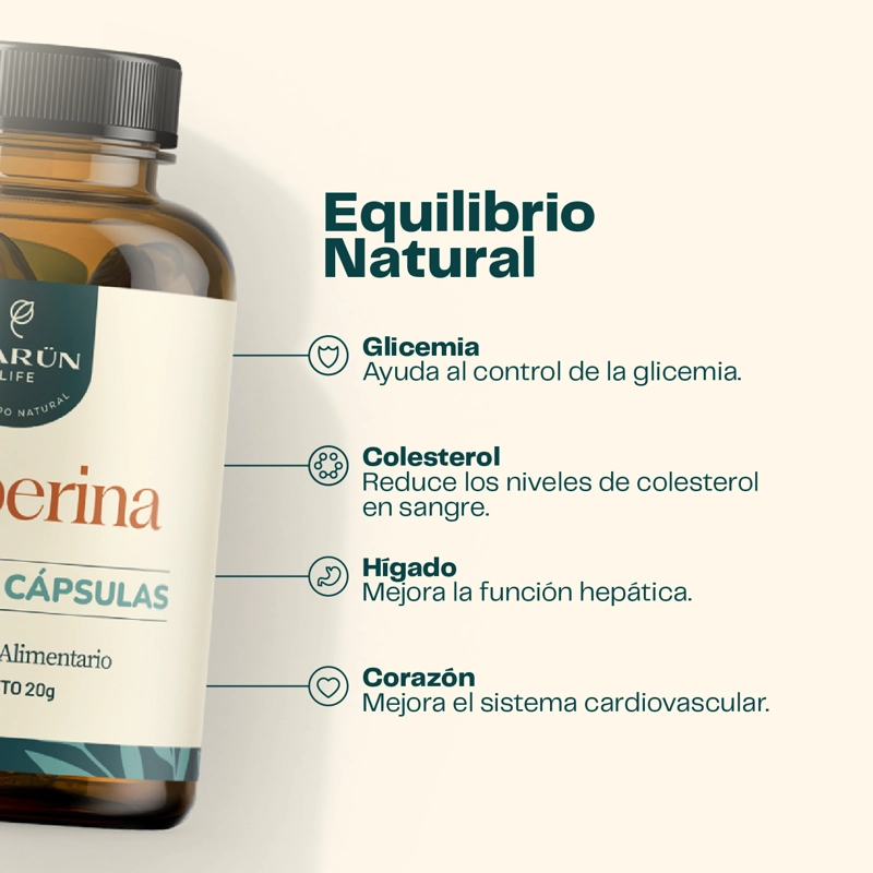 PACK CURCUMA 60 CAP + BERBERINA 60 CAP KARUN LIFE - 5