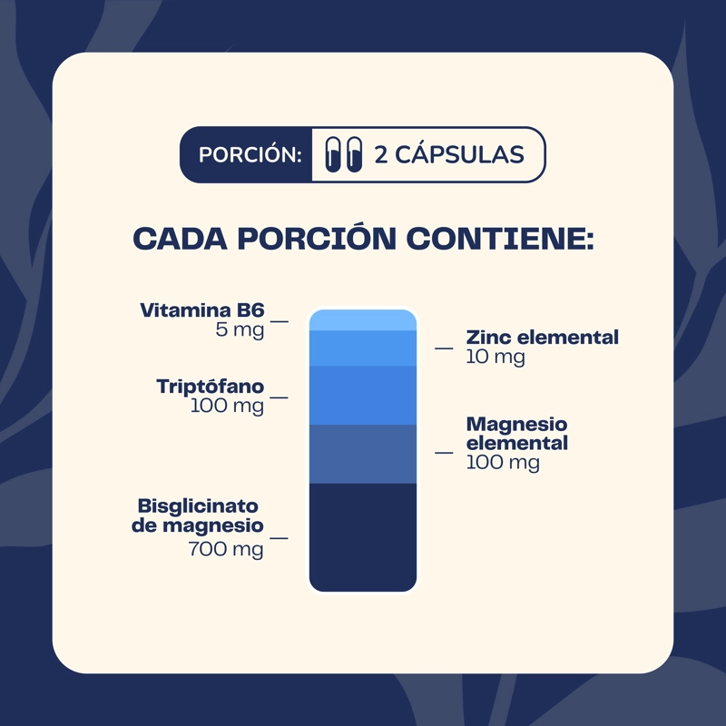 MAGNESIO+ TRIPTOFANO+ ZINC+ VIT B6 60 CAP KARUN LIFE - 5