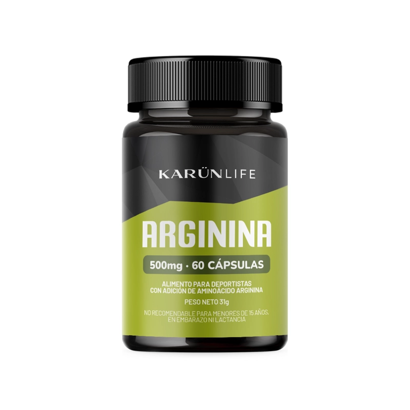 ARGININA 500 MG 60 CAP KARUN LIFE - 1
