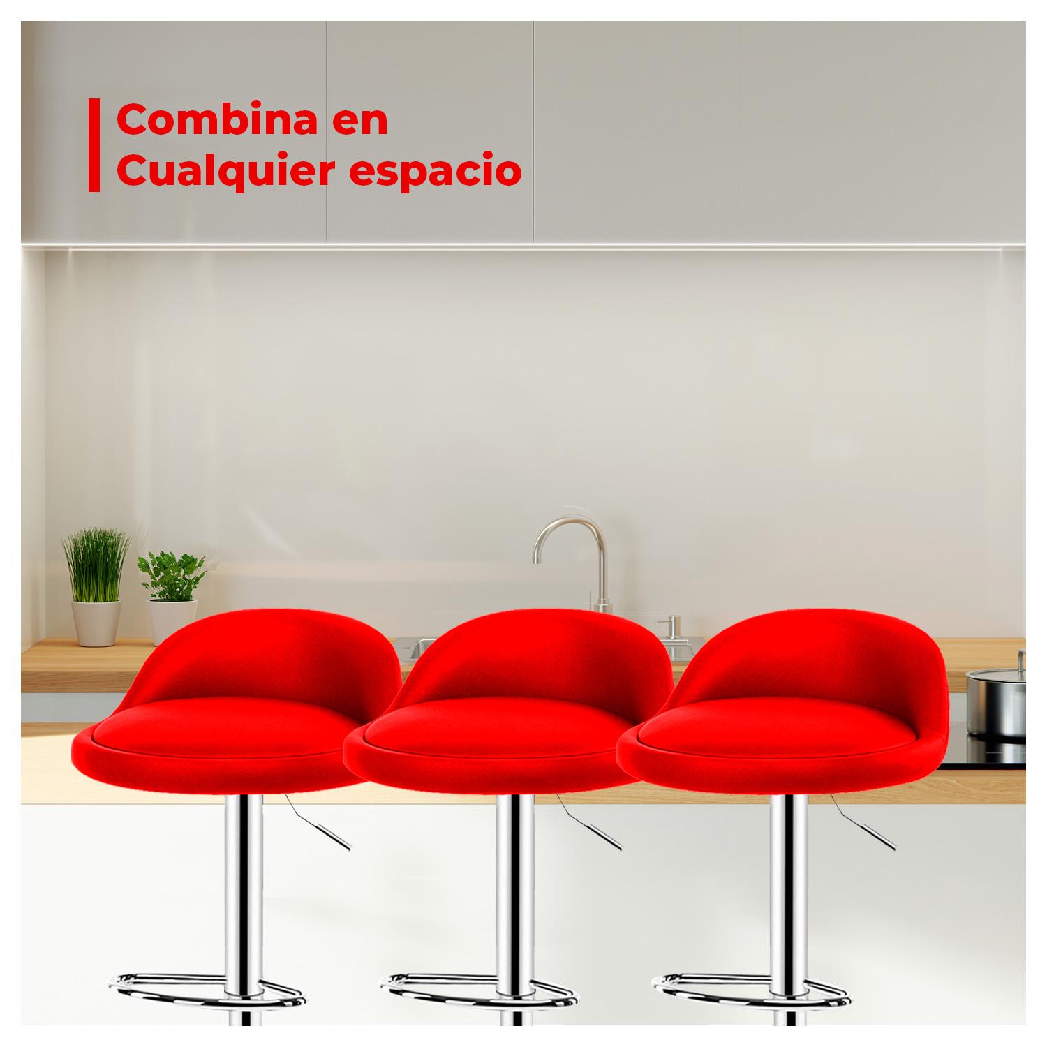 SILLA PISO BAR GLOBAL LATIN GROUP CUERO TABURETE - 4