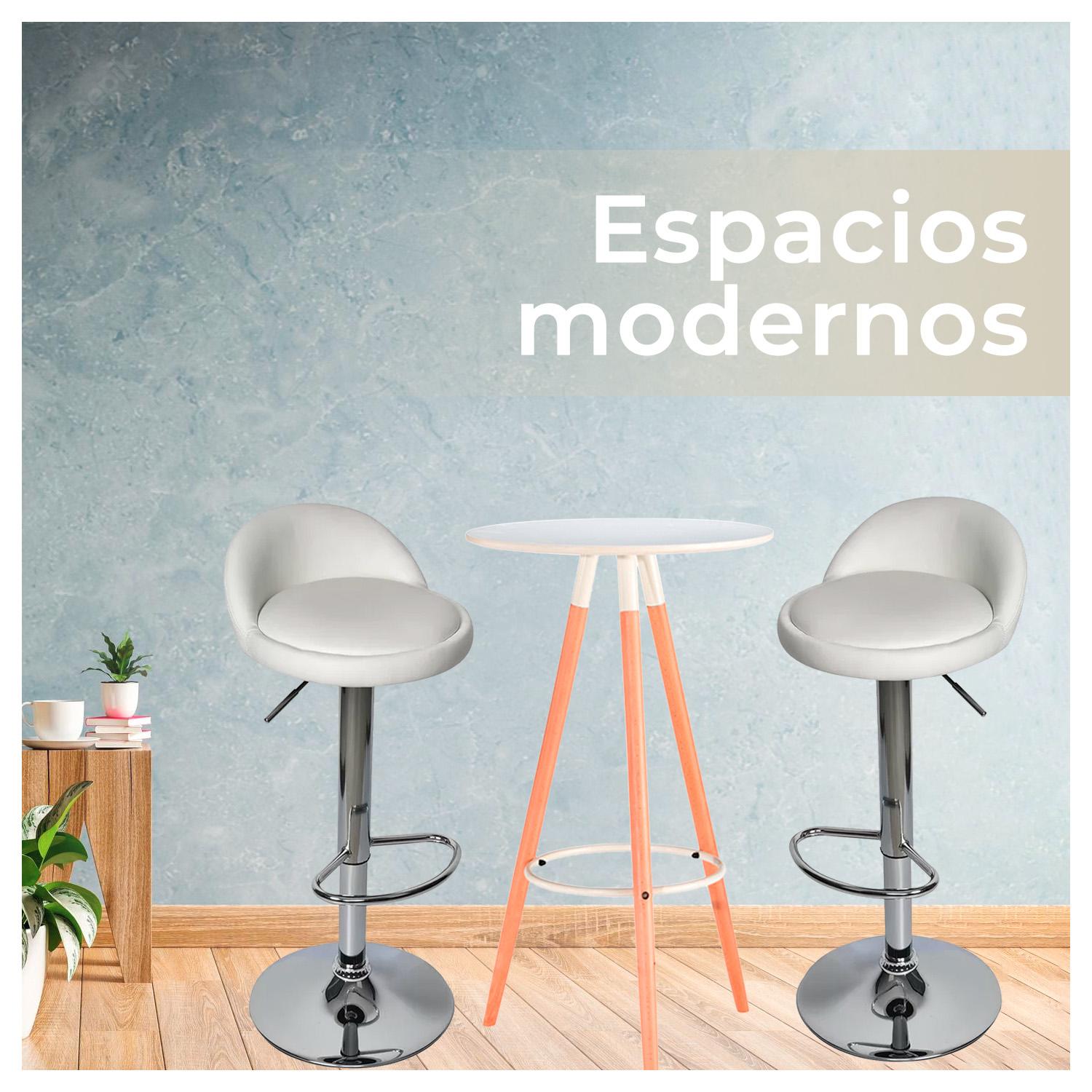 SILLAS GLOBAL LATIN GROUP BLANCO PACK 4 PISO BAR TABURETE - 4