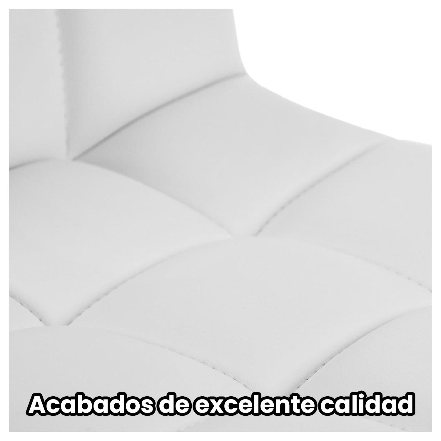 SILLA PISO BAR TABURETE CON RESPALDO - 3