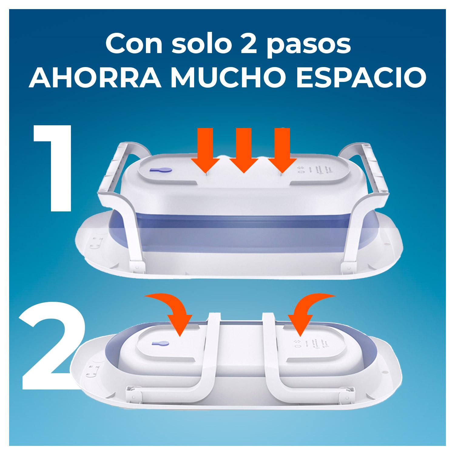 TINA BAÑERA PLEGABLE PARA BEBÉ, COJÍN Y ACCESORIOS - 4