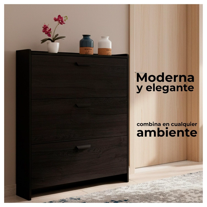 MUEBLE ZAPATERO ORGANIZADOR ESTANTE PARA ZAPATOS VTRIN - 3