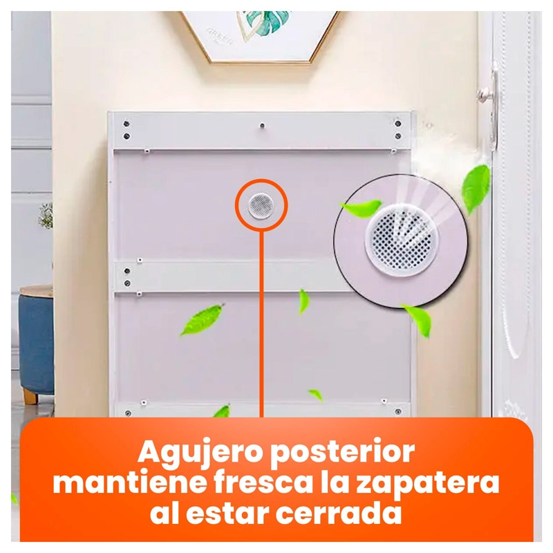 MUEBLE ZAPATERO ORGANIZADOR ESTANTE PARA ZAPATOS VTRIN - 4