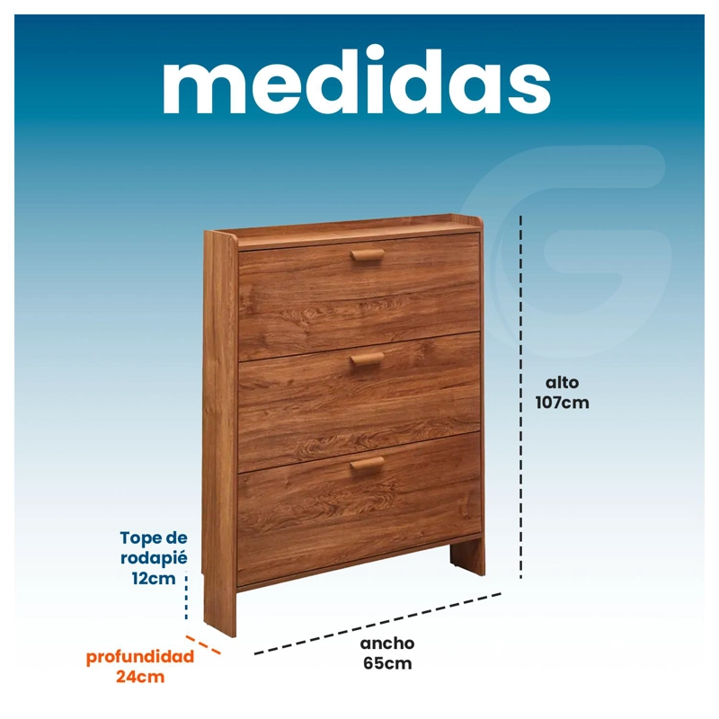 MUEBLE ZAPATERO ORGANIZADOR ESTANTE PARA ZAPATOS VTRIN - 6
