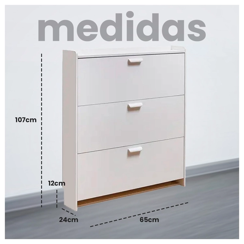 MUEBLE ZAPATERO ORGANIZADOR ESTANTE PARA ZAPATOS VTRIN - 6
