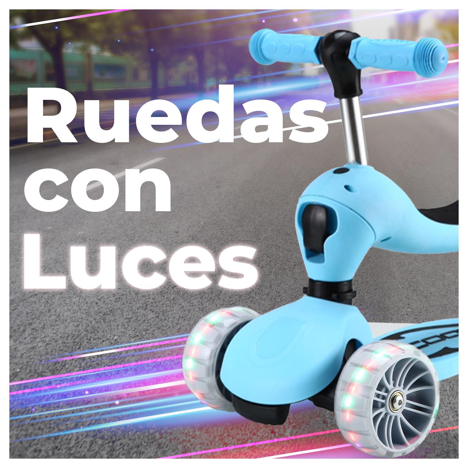 SCOOTER GLOBAL LATIN GROUP MONOPATÍN 3 EN 1 CON ASIENTO Y RUEDAS - 4