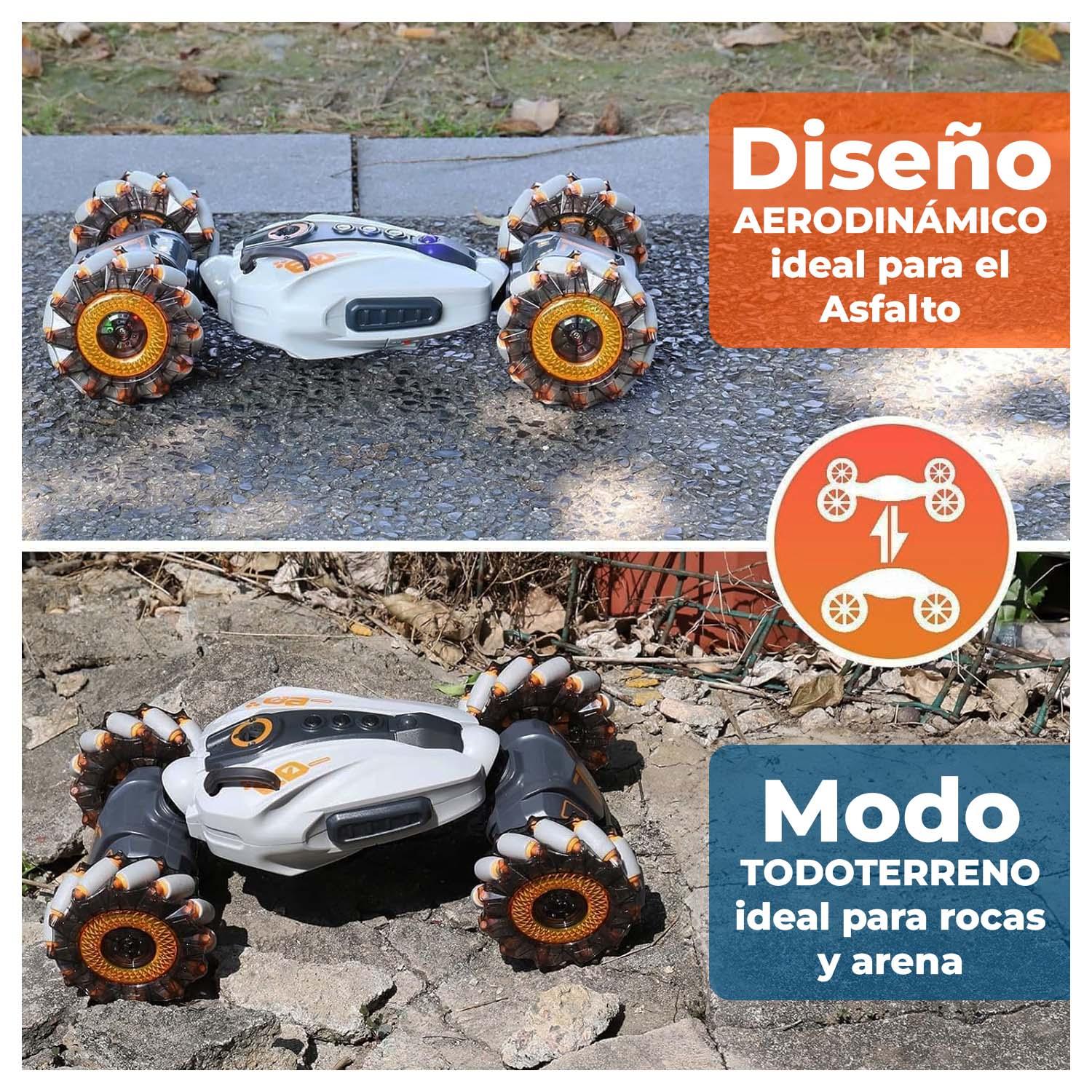AUTO CONTROL REMOTO, GESTOS 4WD Y GIROS 360° - 4