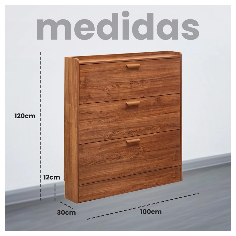 ZAPATERO MUEBLE ORGANIZADOR VTRIN XXL PARA 25 PARES Y TALLAS HASTA 45 - 7