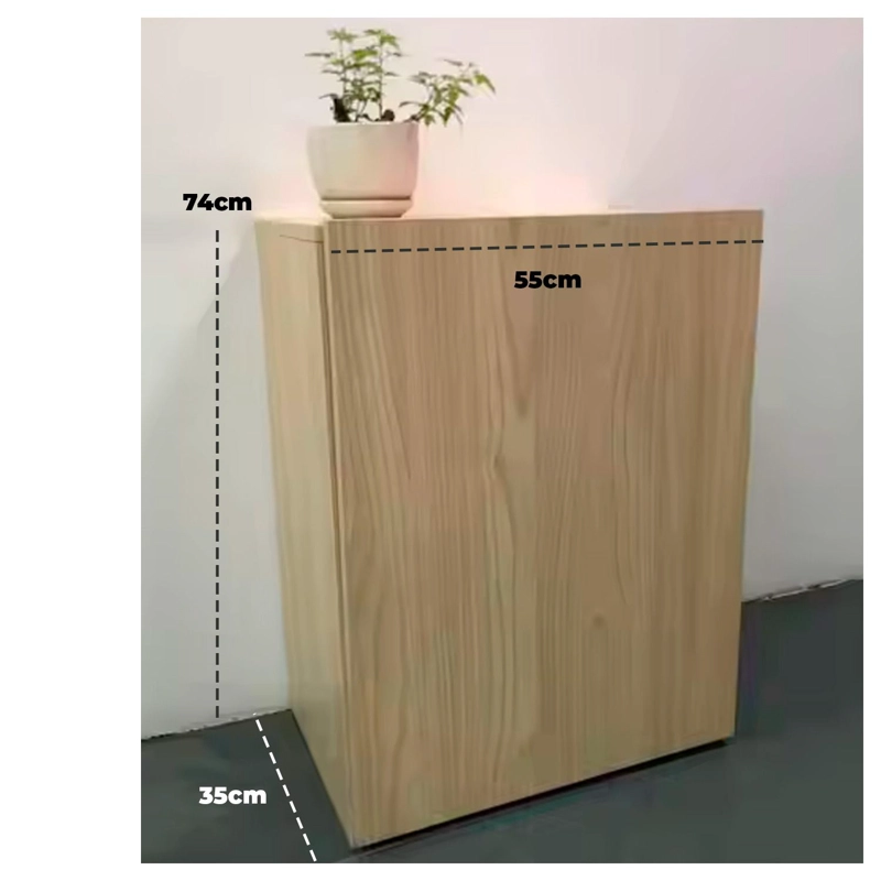 ESCRITORIO MUEBLE OFICINA 128 CM CON ESTANTES COMPACTO - 5