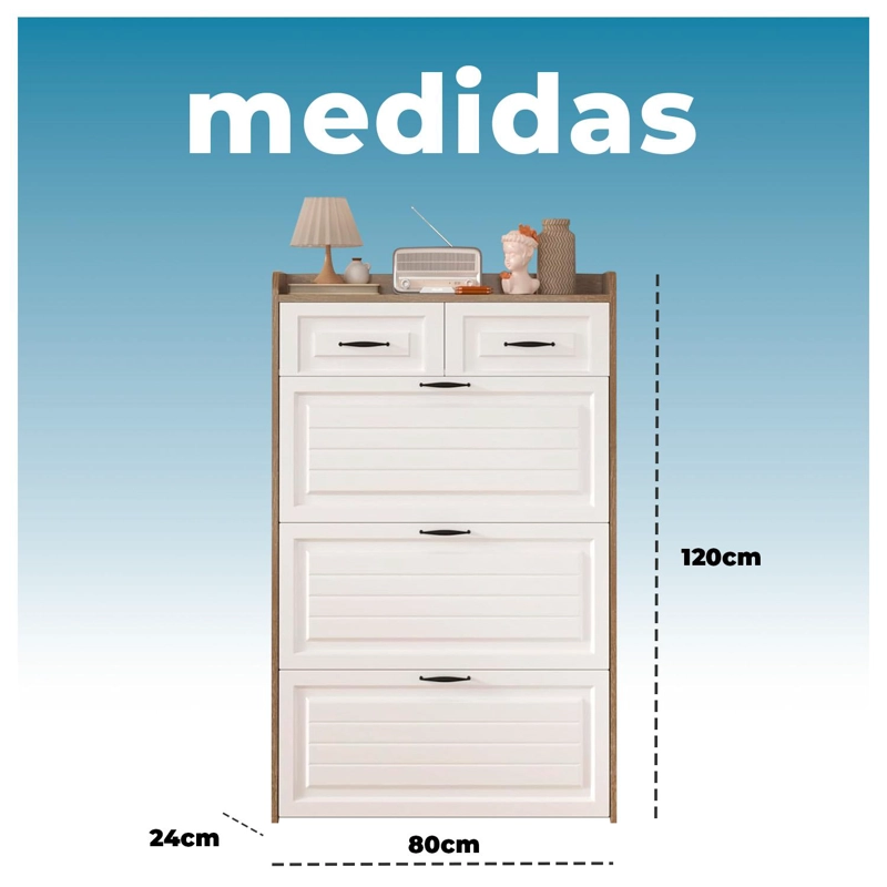 ZAPATERO MUEBLE ORGANIZADOR DE ALTA CALIDAD CON DISEÑO SOFISTICADO - 6