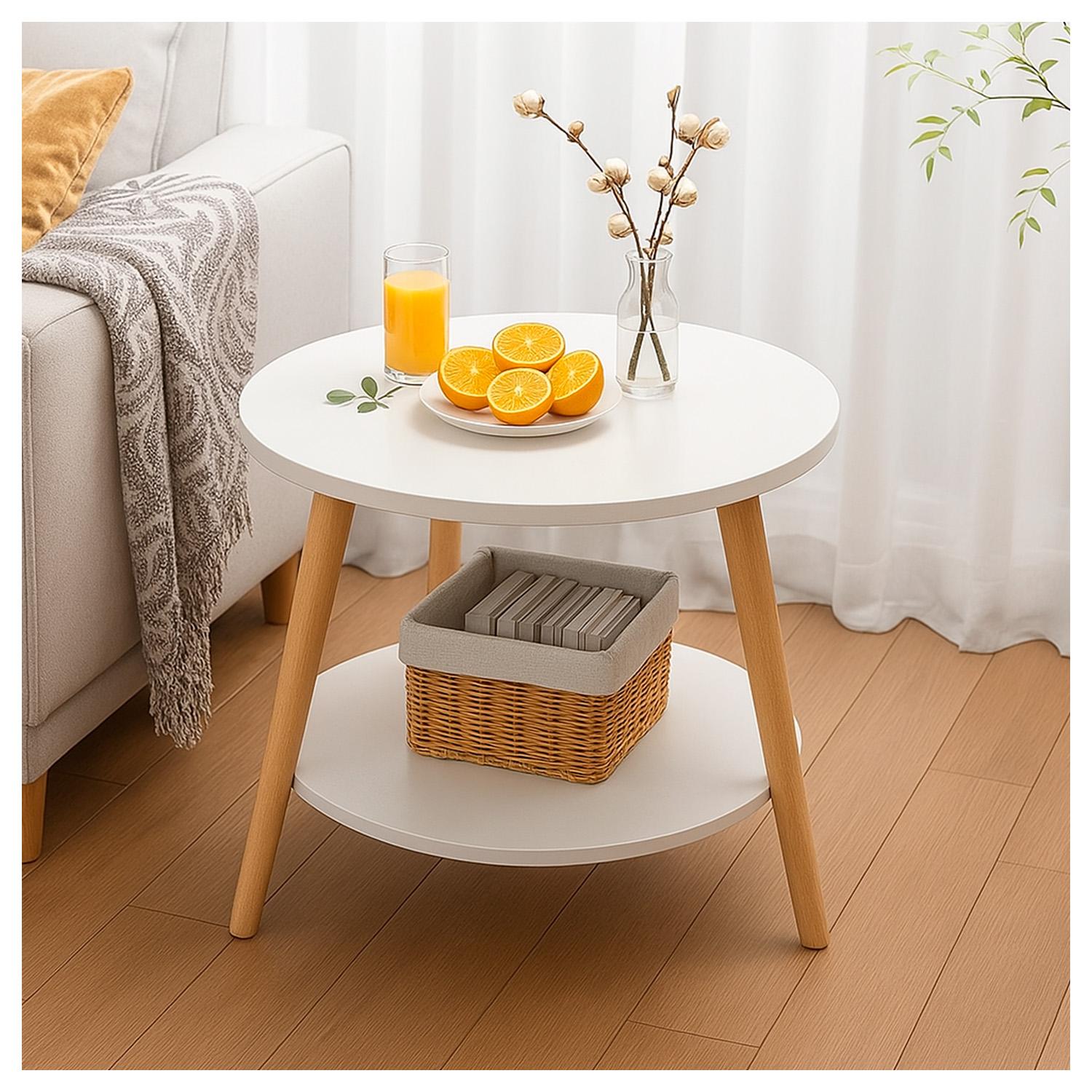 MESA DE CENTRO CON DOBLE NIVEL ORGANIZACION Y ESTILO - 3