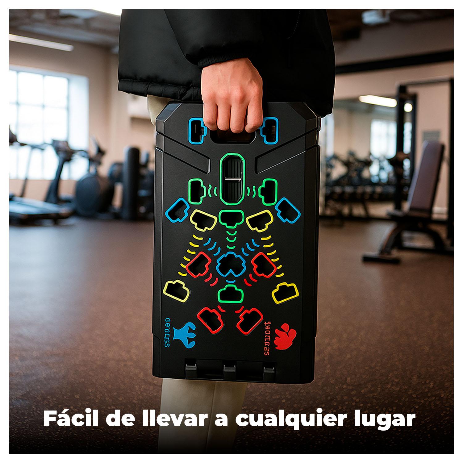 TABLA MULTIFUNCIONAL FLEXIONES 9 EN 1 ENTRENA PECHO Y BRAZOS - 4