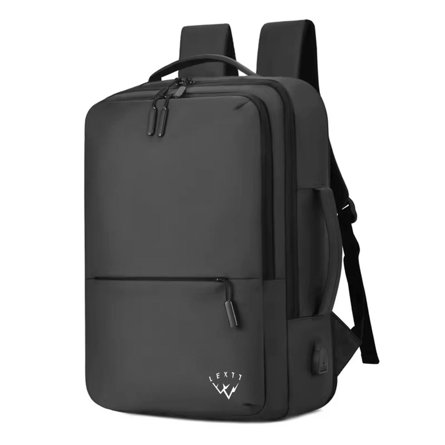 MOCHILA EJECUTIVA HOMBRE MUJER ANTIRROBO IMPERMEABLE CON PUERTO USB - 1