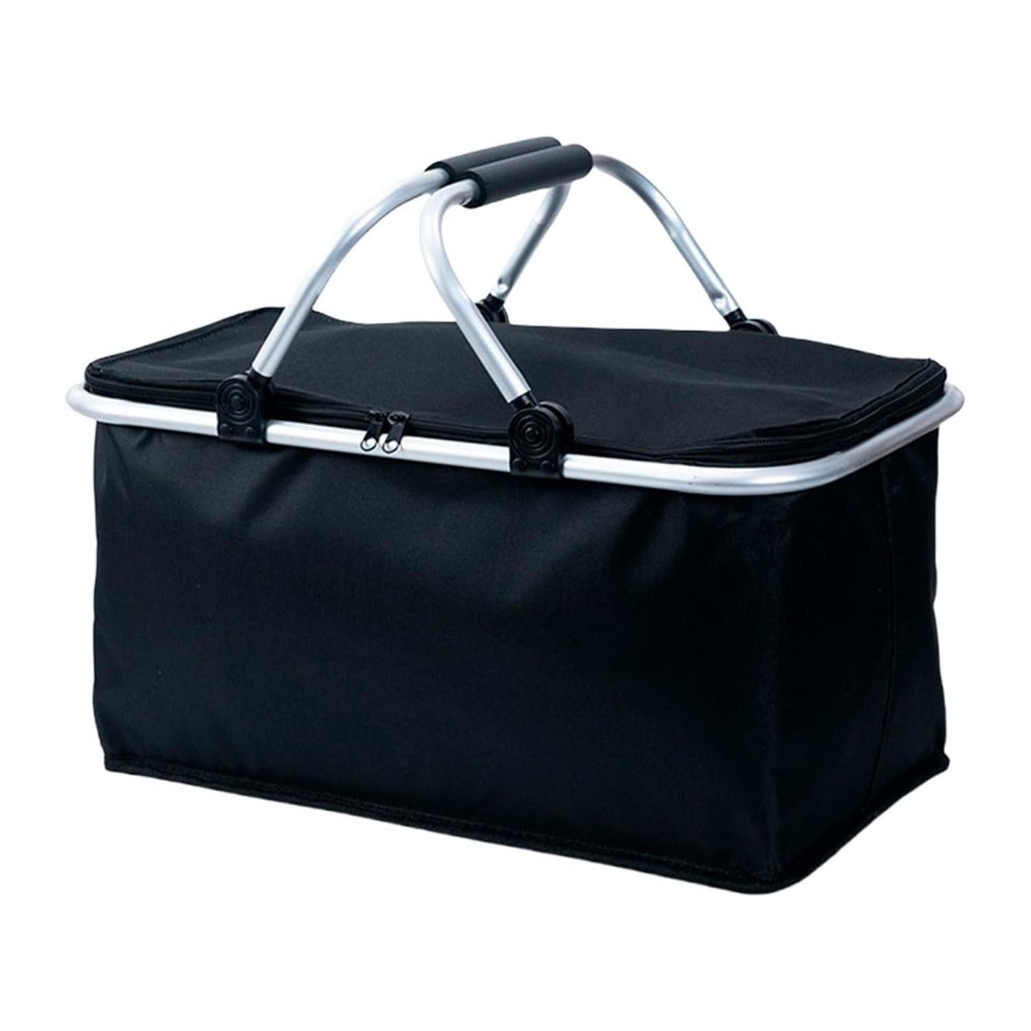 CANASTA DE PICNIC CON AISLANTE TE RMICO VIAJERA PLEGABLE - 1
