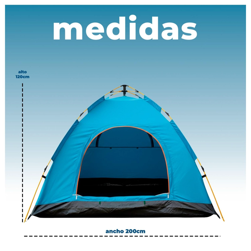 CARPA 2 METROS PARA CAMPING IMPERMEABLE UV CAMPING Y RESISTENTE - 5