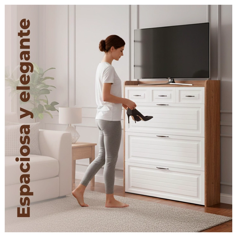 MUEBLE ZAPATERO ORGANIZADOR DE ALTA CALIDAD XXL PARA 25 PARES - 3