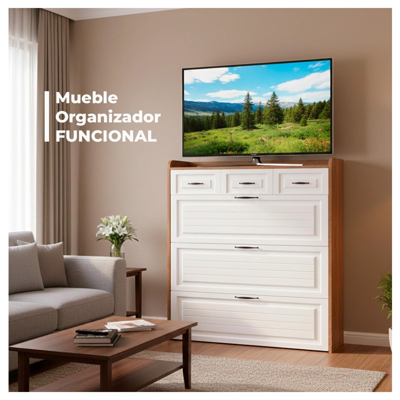 MUEBLE ZAPATERO ORGANIZADOR DE ALTA CALIDAD XXL PARA 25 PARES - 4