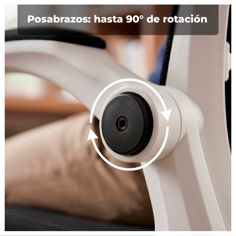 SILLA ERGONOMICA OFICINA RECLINABLE APOYACABEZA - 10