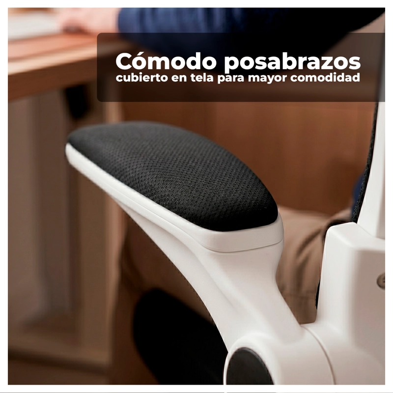 SILLA ERGONOMICA OFICINA RECLINABLE APOYACABEZA - 9