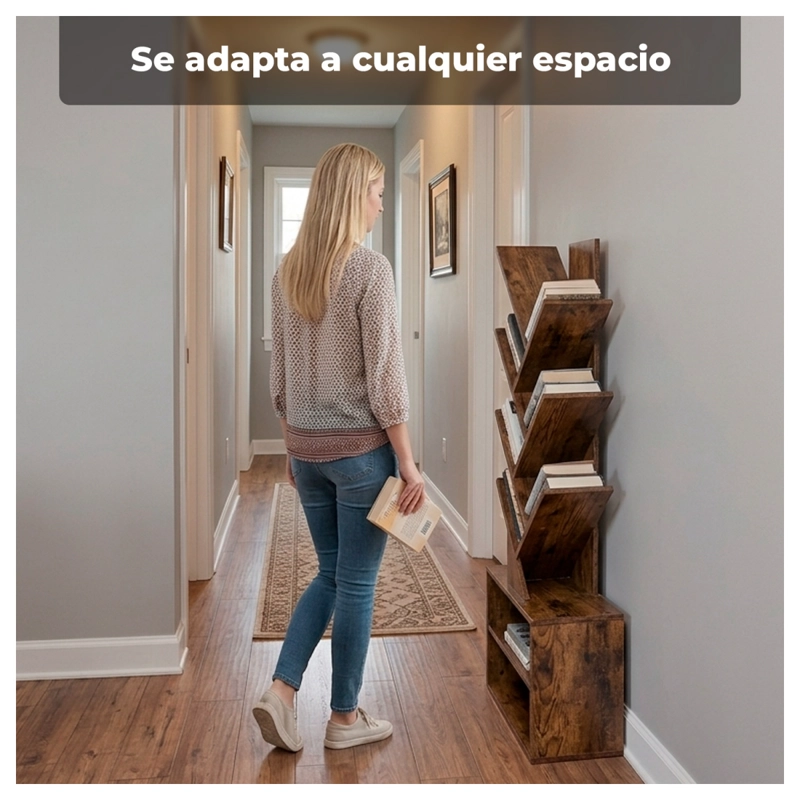 ESTANTE MUEBLE BIBLIOTECA ORGANIZADOR PARA LIBROS 6 NIVELES - 3
