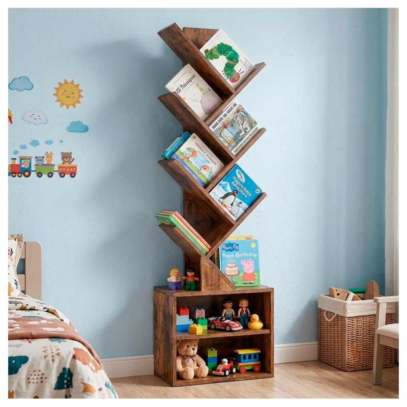 ESTANTE MUEBLE BIBLIOTECA ORGANIZADOR PARA LIBROS 6 NIVELES - 6