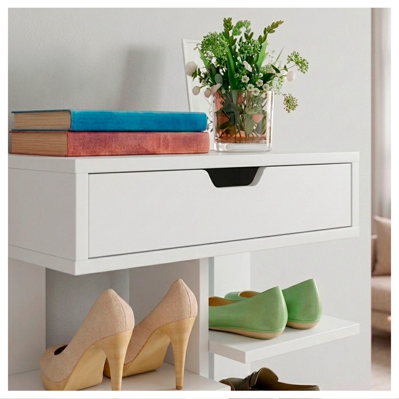 ZAPATERO VERTICAL MUEBLE ORGANIZADOR PARA HOGAR MADERA - 6