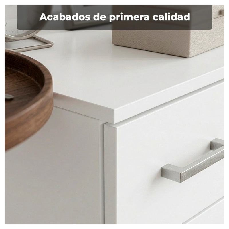 COMODA 6 CAJONES CAJONERA MUEBLE ORGANIZADOR DORMITORIO - 3