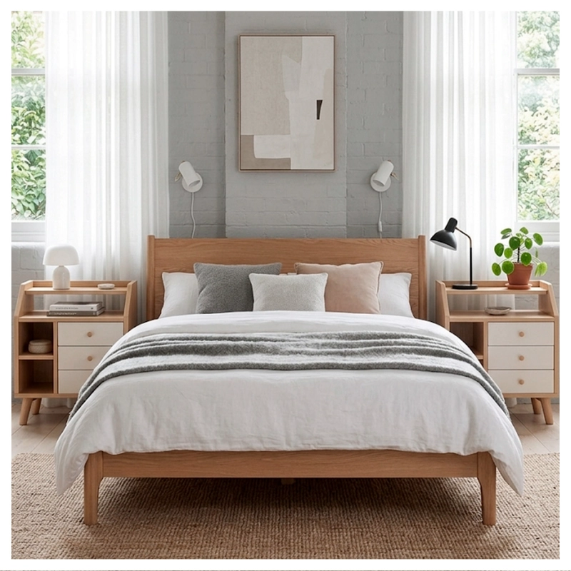VELADOR DE MADERA CON 3 CAJONES Y REPISAS 61X50X30 CM - 6