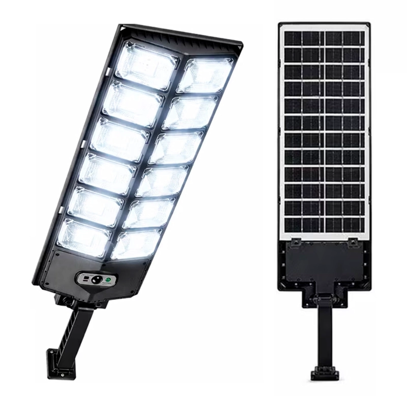 Foco LED Solar 400W 800 Lúmenes 504 LED IP65 con Sensor y Control Remoto - 1