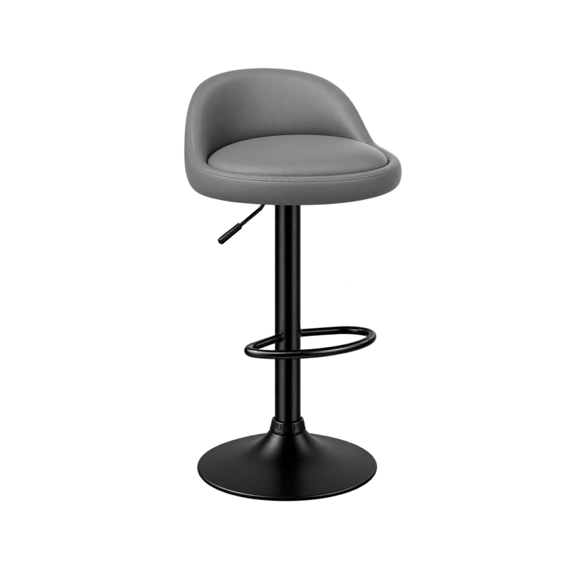SILLA TABURETE DE BAR GIRATORIO 360 CON REGULACION DE ALTURA - 1