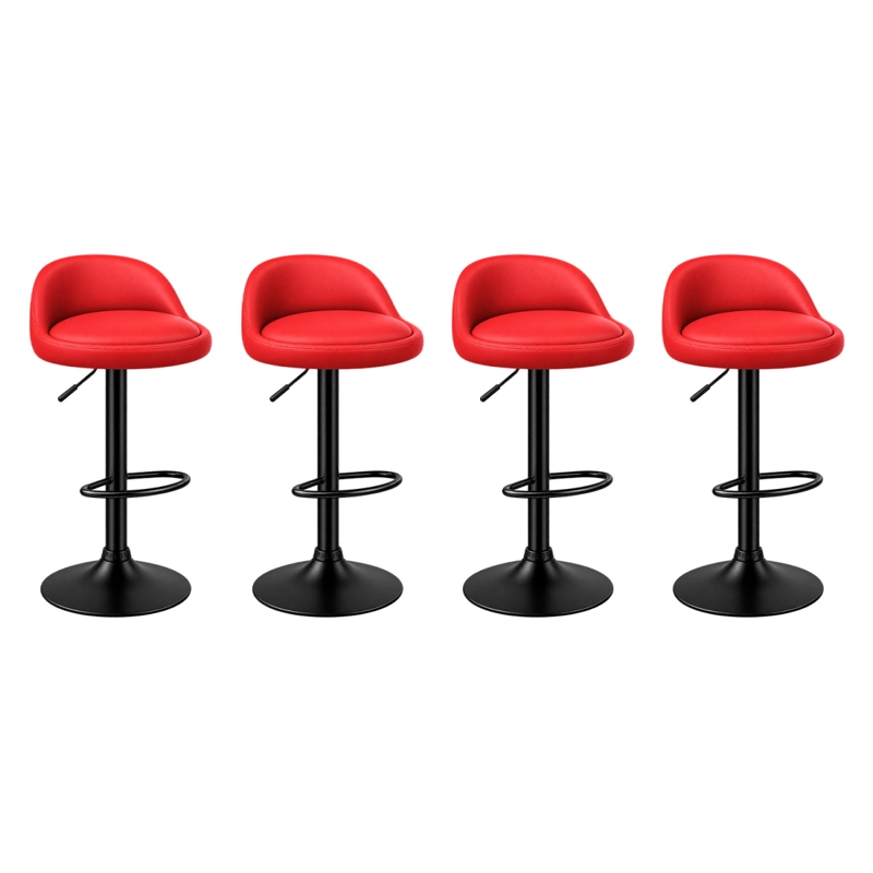 PACK4 SILLA TABURETE DE BAR GIRATORIO Y REGULACION DE ALTURA - 1