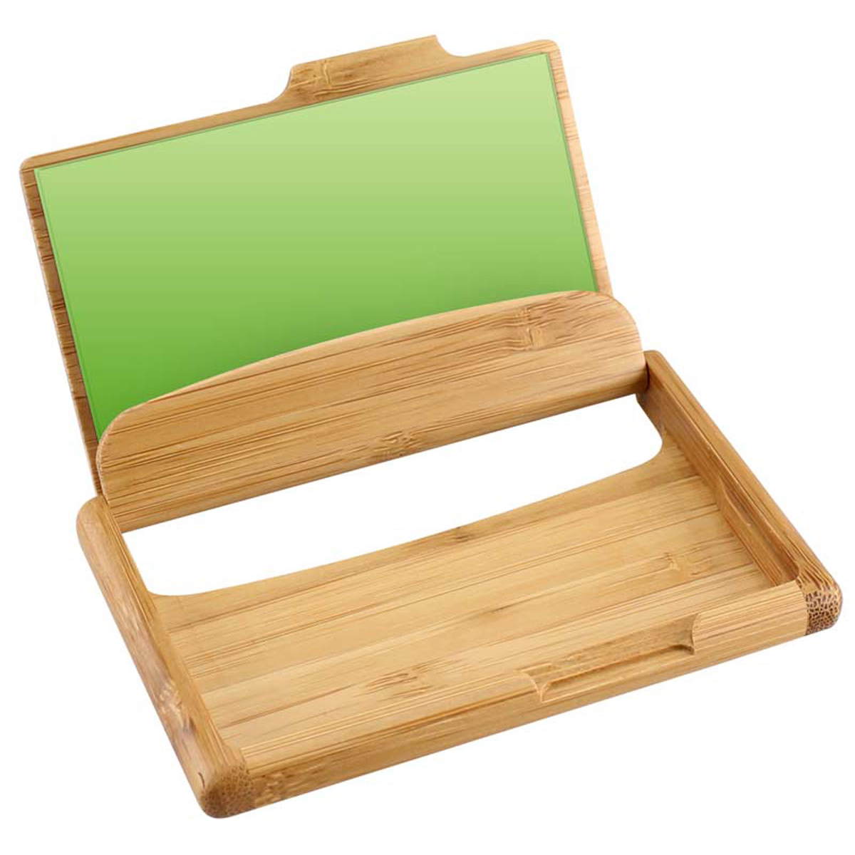 TARJETERO DE BAMBÚ PARA OFICINA ECOLÓGICO - 1