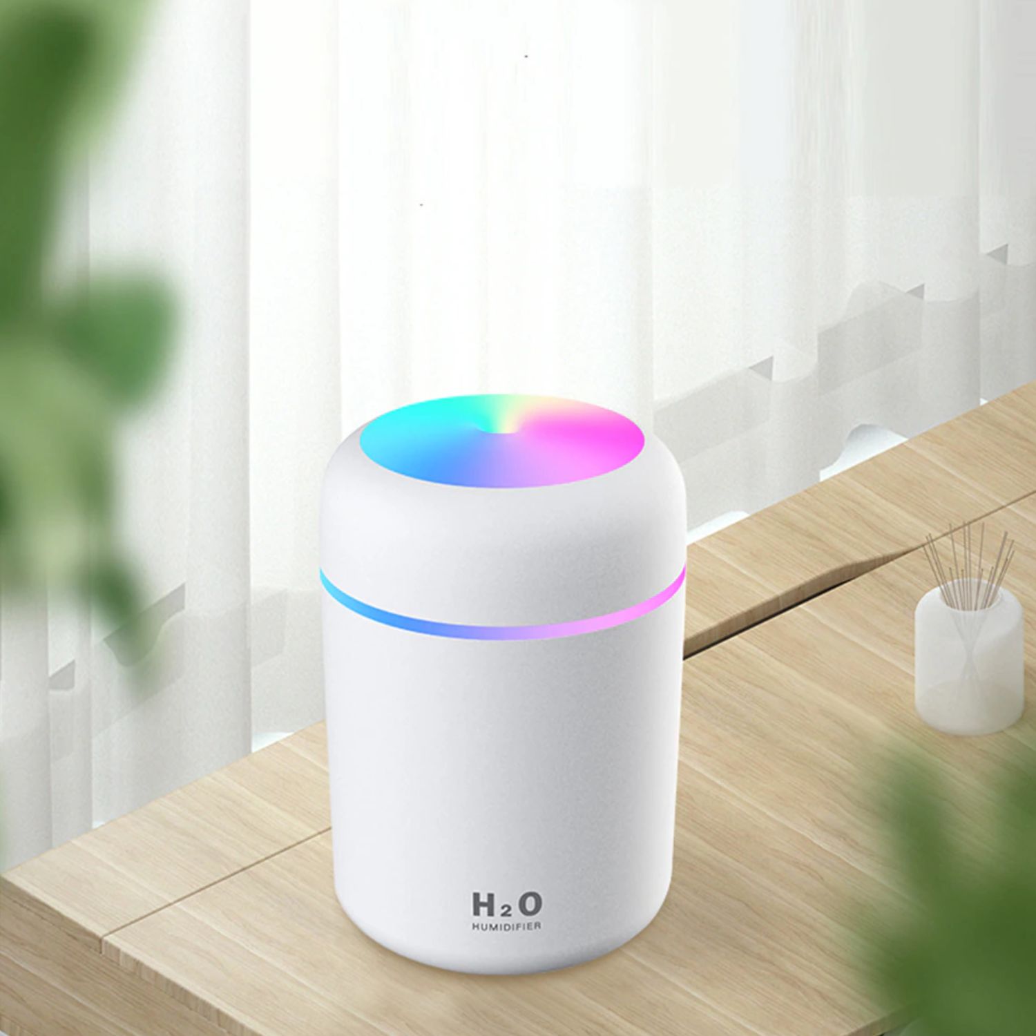 HUMIDIFICADOR IMPORTCLICK HOG.14 ULTRASÓNICO BLANCO 300 ML - 2