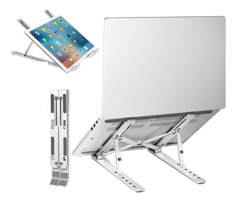SOPORTE IMPORTCLICK NOTEBOOK COMPUTADOR PLEGABLE ALUMINIO - 4