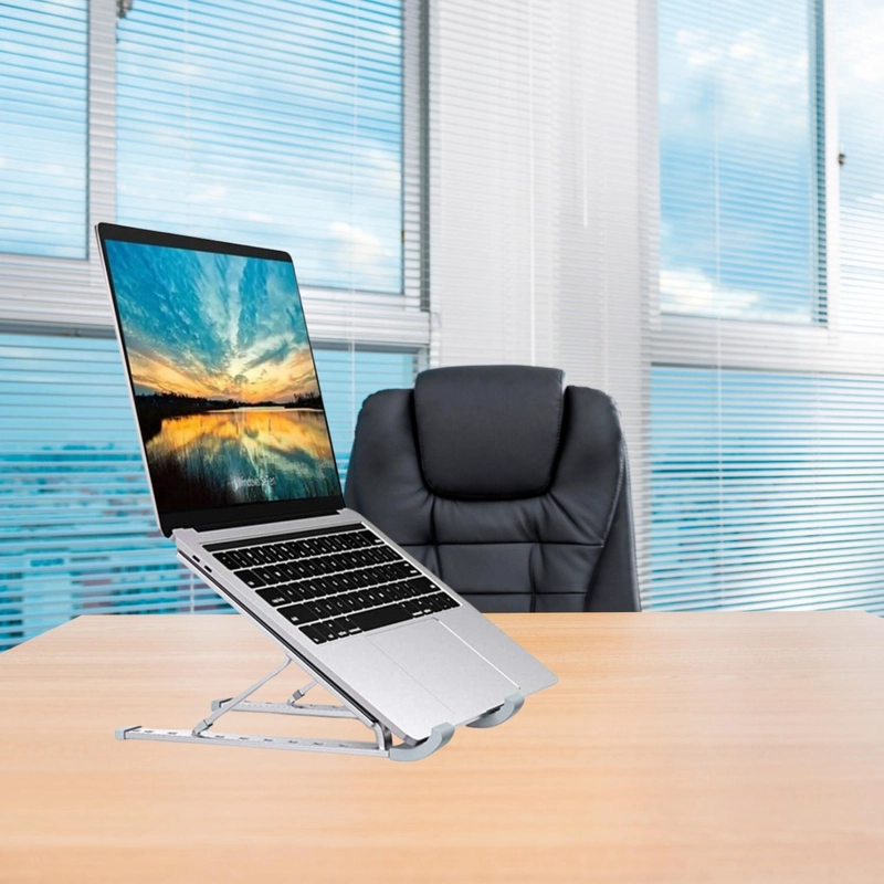 SOPORTE IMPORTCLICK NOTEBOOK COMPUTADOR PLEGABLE ALUMINIO - 5