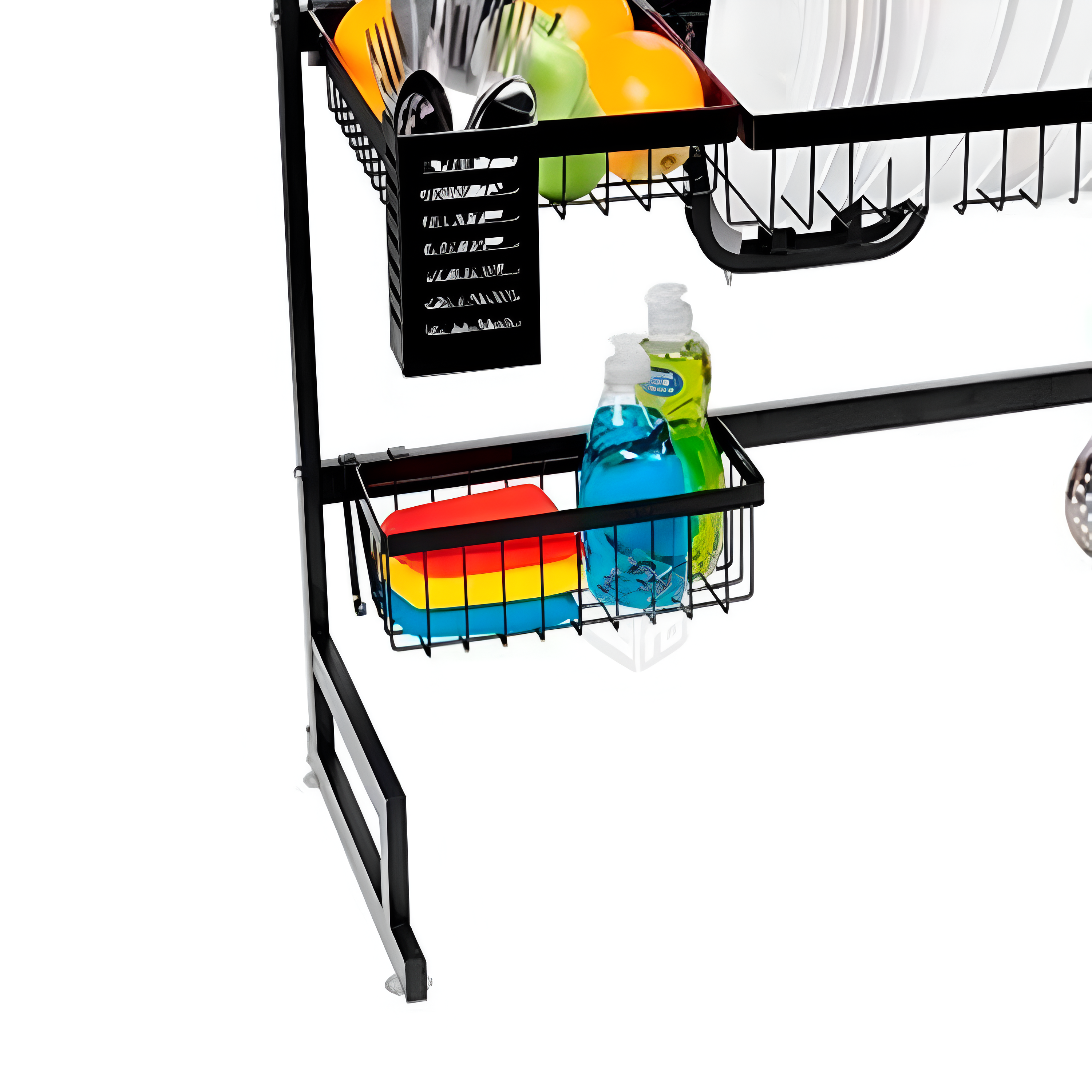 RACK ESCURRIDOR ESTANTE SECADOR ORGANIZADOR PLATOS VAJILLA - 4