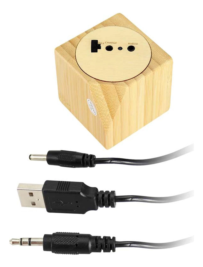 PARLANTE IMPORTCLICK BAM.09 BAMBÚ USB JACK 3.5 MM ECOLÓGICO - 3
