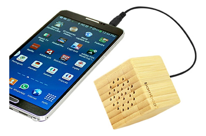 PARLANTE IMPORTCLICK BAM.09 BAMBÚ USB JACK 3.5 MM ECOLÓGICO - 5