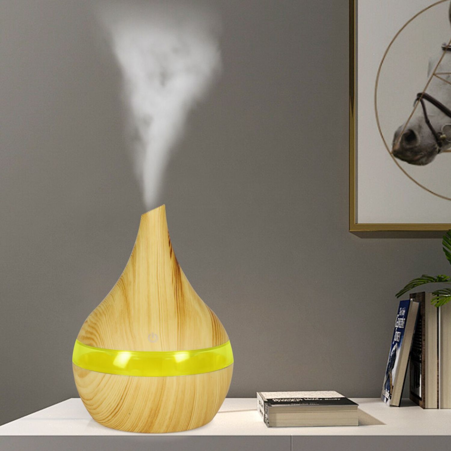 HUMIDIFICADOR DIFUSOR IMPORTCLICK HOG.12 AROMA LUZ CAFÉ - 6