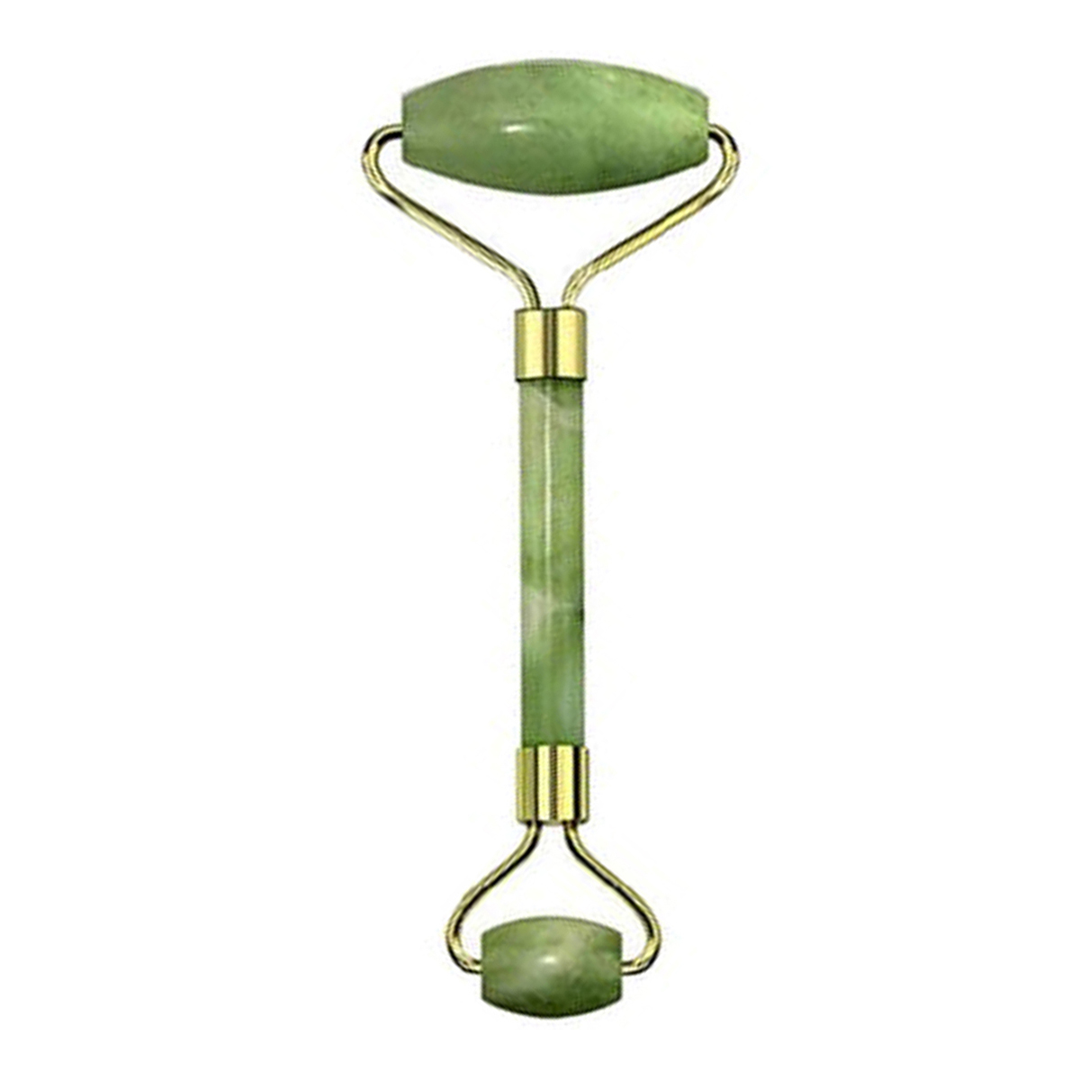 RODILLO MASAJEADOR FACIAL PIEDRA JADE 100% NATURAL - 2