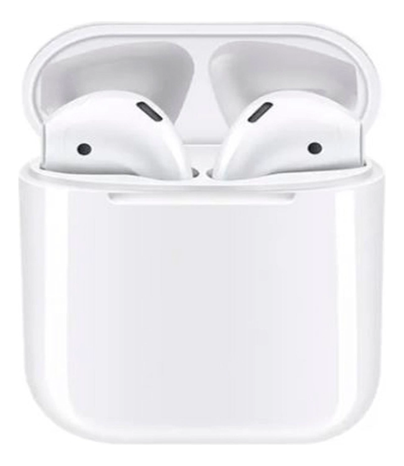 AUDÍFONOS IMPORTCLICK TRUE WIRELESS TEC.10 TÁCTIL I12 BLUETOOTH BLANCO - 1