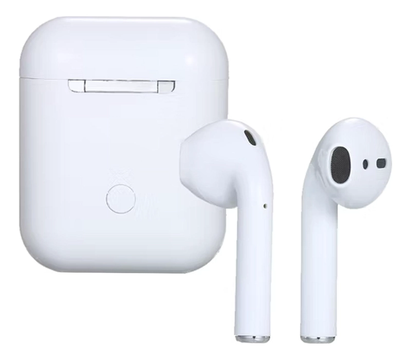 AUDÍFONOS IMPORTCLICK TRUE WIRELESS TEC.10 TÁCTIL I12 BLUETOOTH BLANCO - 4