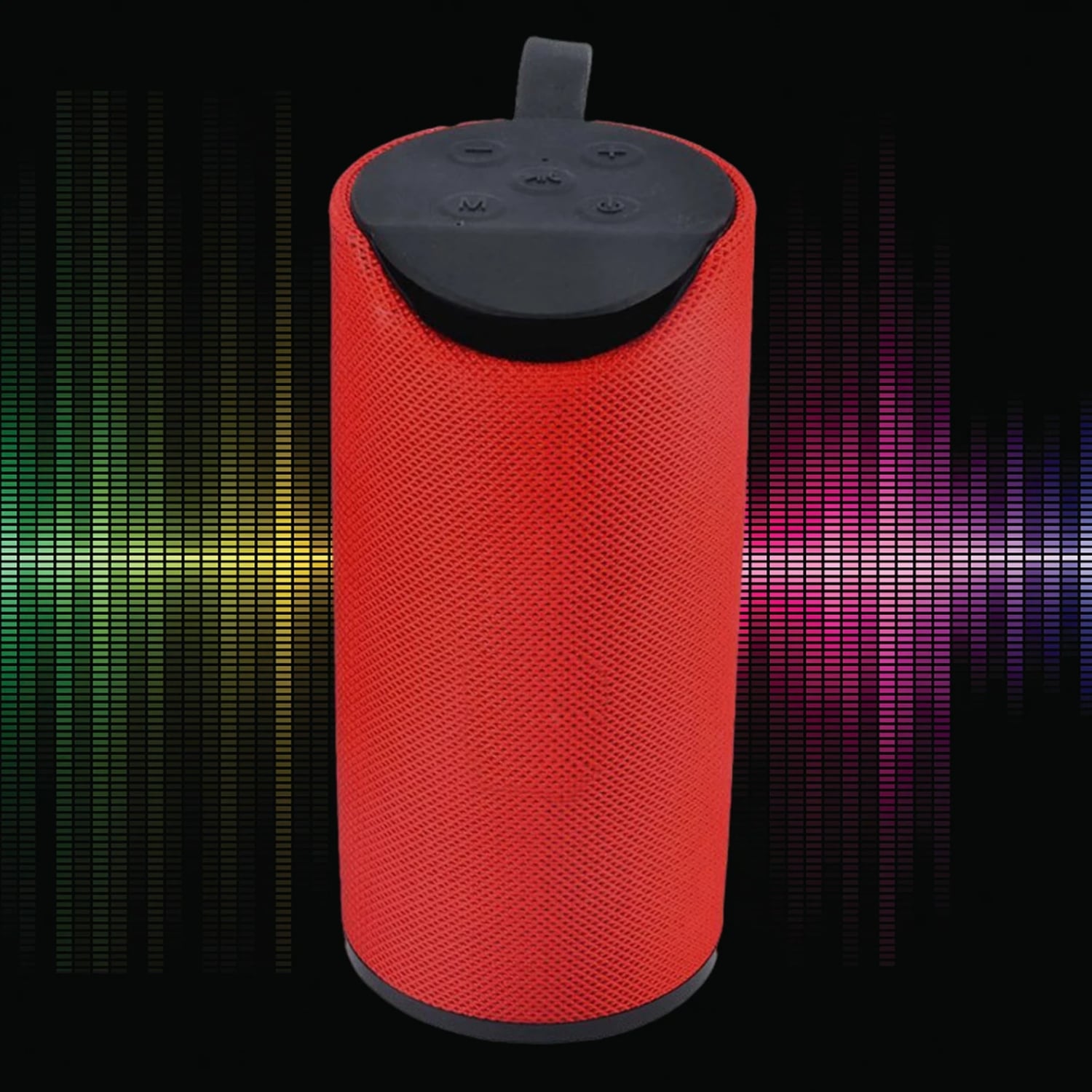 PARLANTE BLUETOOTH IMPORTCLICK TEC.18 ALTAVOZ ROJO USB - 3