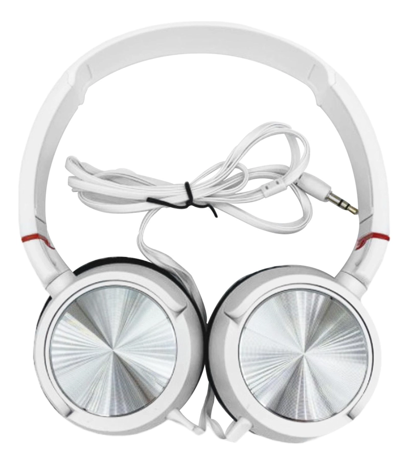 AUDÍFONOS IMPORTCLICK TEC.20 PLUS EXTRA BASS BLANCO CABLE - 1